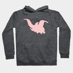 Millennial Pink Don't Just Fly Soar Hoodie